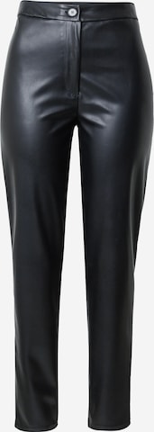 PIECES Regular Trousers 'MISULA' in Black: front
