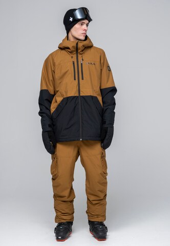 BULA Athletic Jacket in Brown