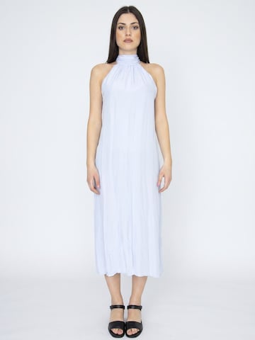 Robe 'Glass 311SD15045' Alessia Santi en bleu : devant