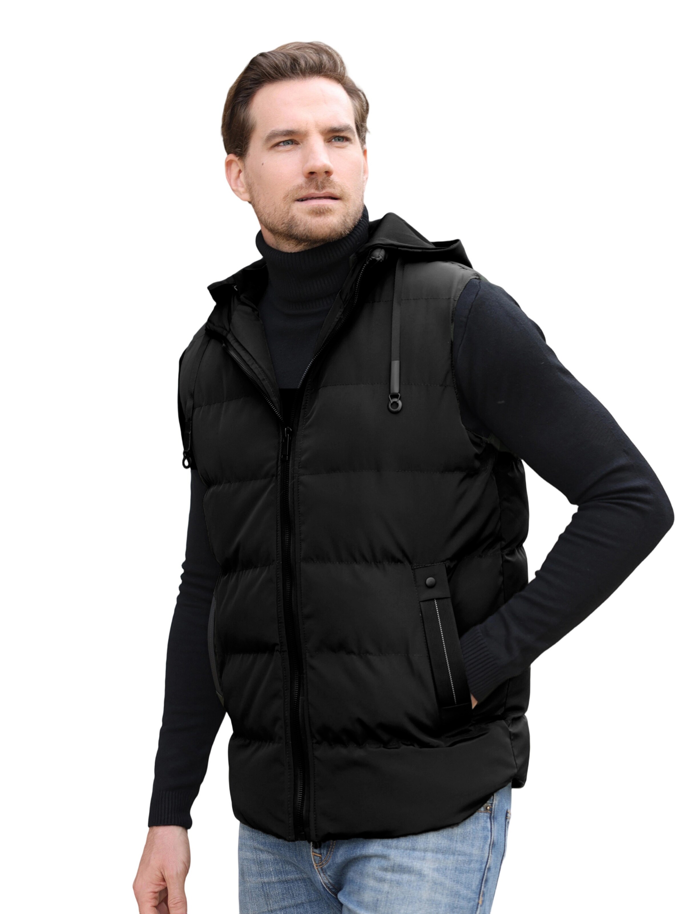 Youthup Vest in Black