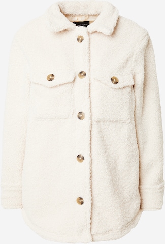 BRAVE SOUL Between-Season Jacket in Beige: front