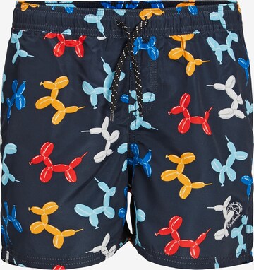Jack & Jones Junior Swimming shorts 'CRETE' in Blue: front
