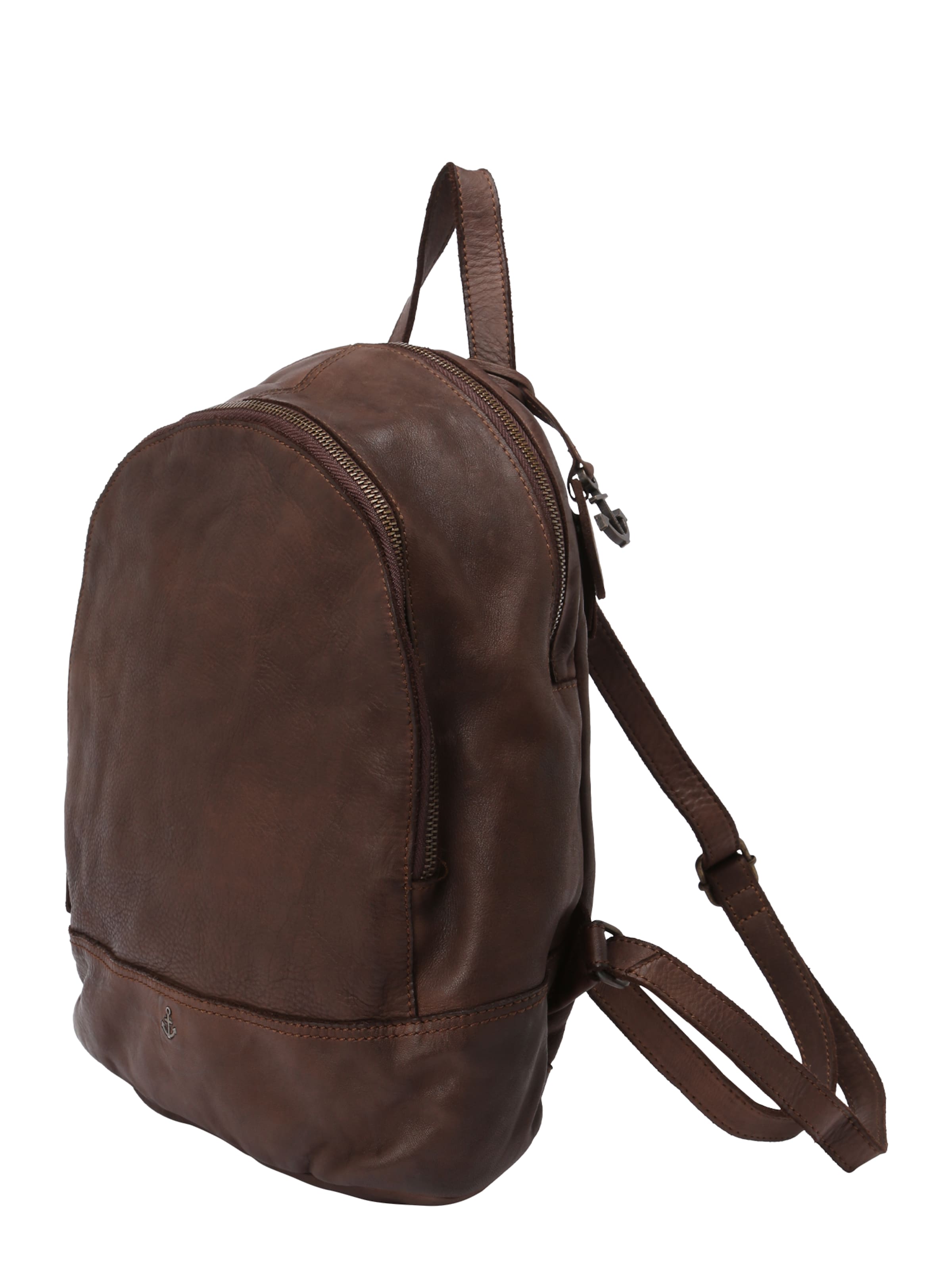 Harbour 2nd Rucksack 'Meghan' in Braun: Vorderseite