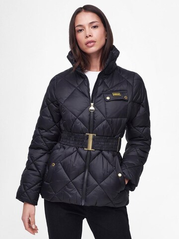 Barbour International Přechodná bunda 'Aurora' – černá: přední strana