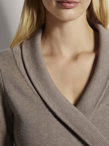 Robes en maille MADELEINE en gris