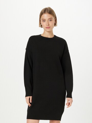 Pimkie Knit dress 'BRANDY' in Black: front