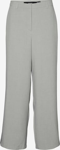 VERO MODA Wide leg Broek in Grijs: voorkant