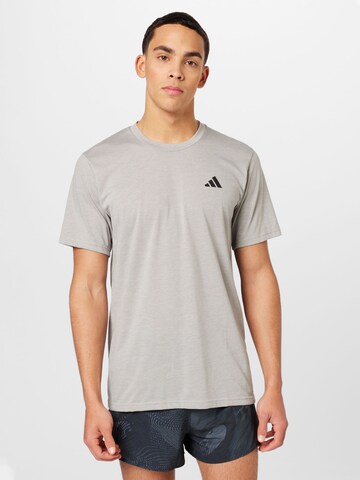 ADIDAS PERFORMANCE Functioneel shirt 'Train Essentials Feelready ' in Grijs: voorkant