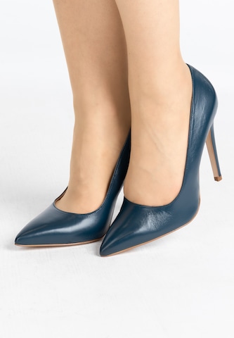 faina Pumps in Blau