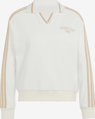 ADIDAS ORIGINALS Sweatshirt in Wit: voorkant