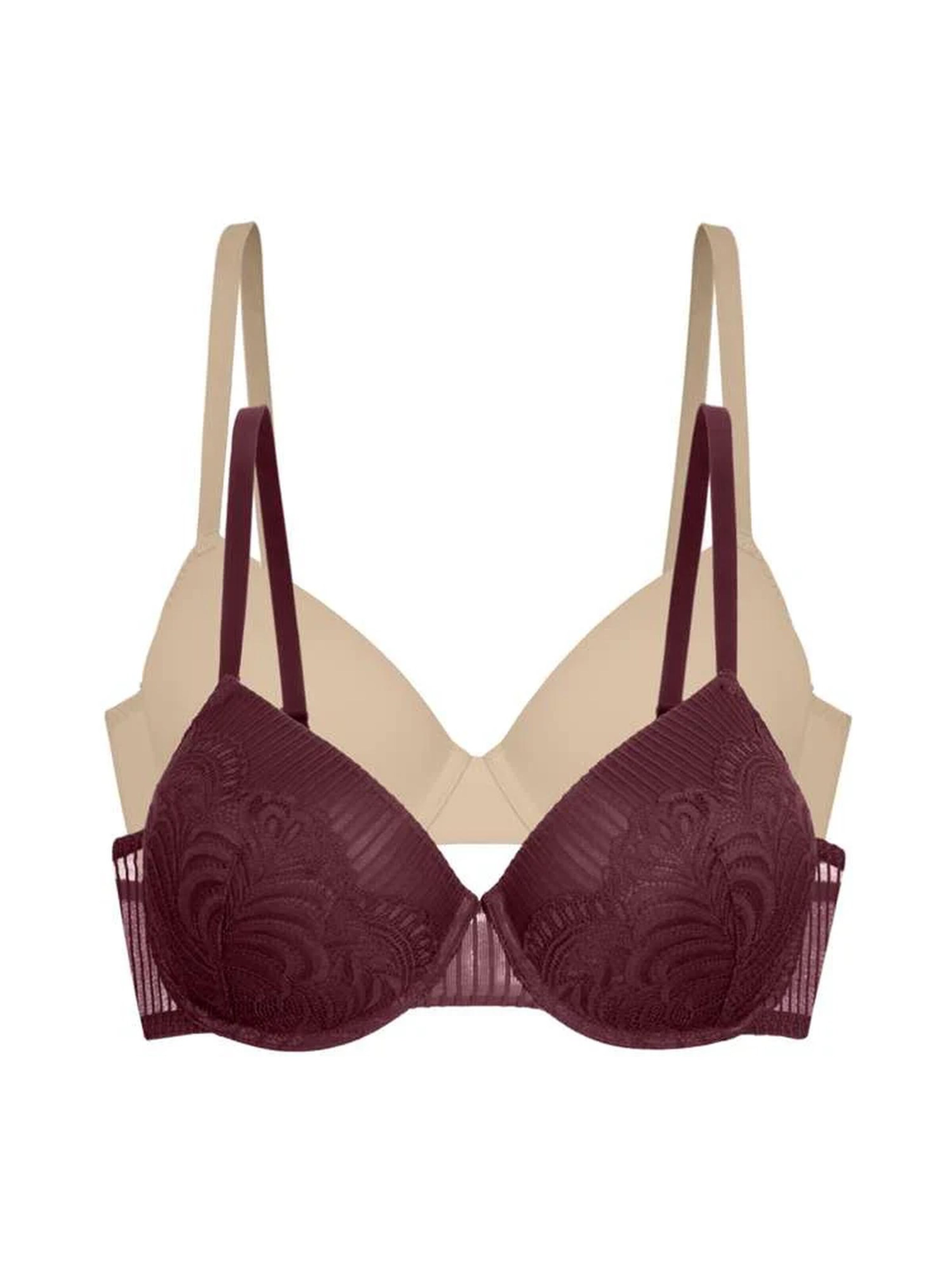 Dorina T-shirt Bra 'EMERSYN DP' in Red: front