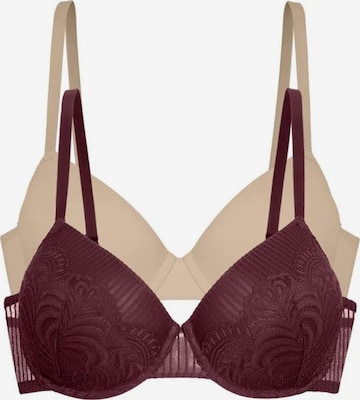 Dorina Bra 'EMERSYN DP' in Red: front