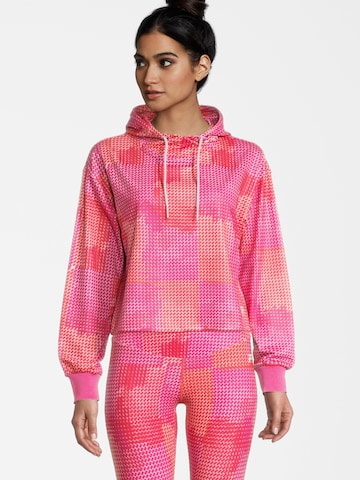 FILA Sportsweatshirt 'RIVES AOP' in Pink: predná strana