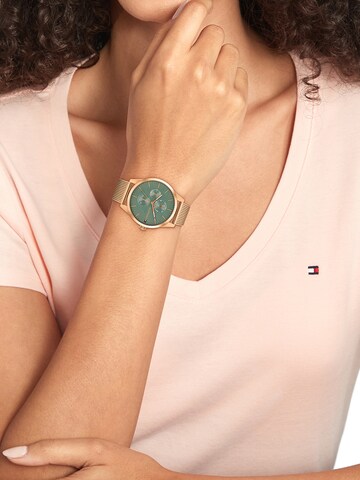 TOMMY HILFIGER Uhr 'CAMILLE' in Gold