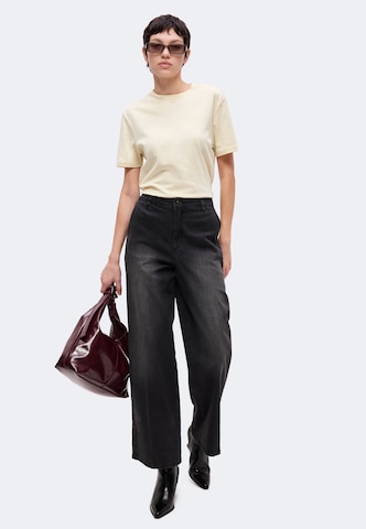 Wide Leg Jean MORE & MORE en noir