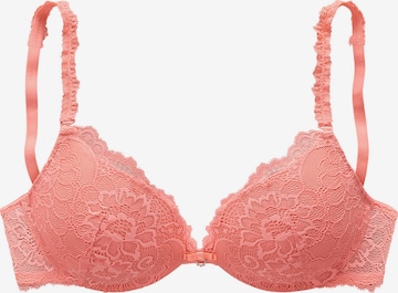 VIVANCE Push-up Bra in Orange: front