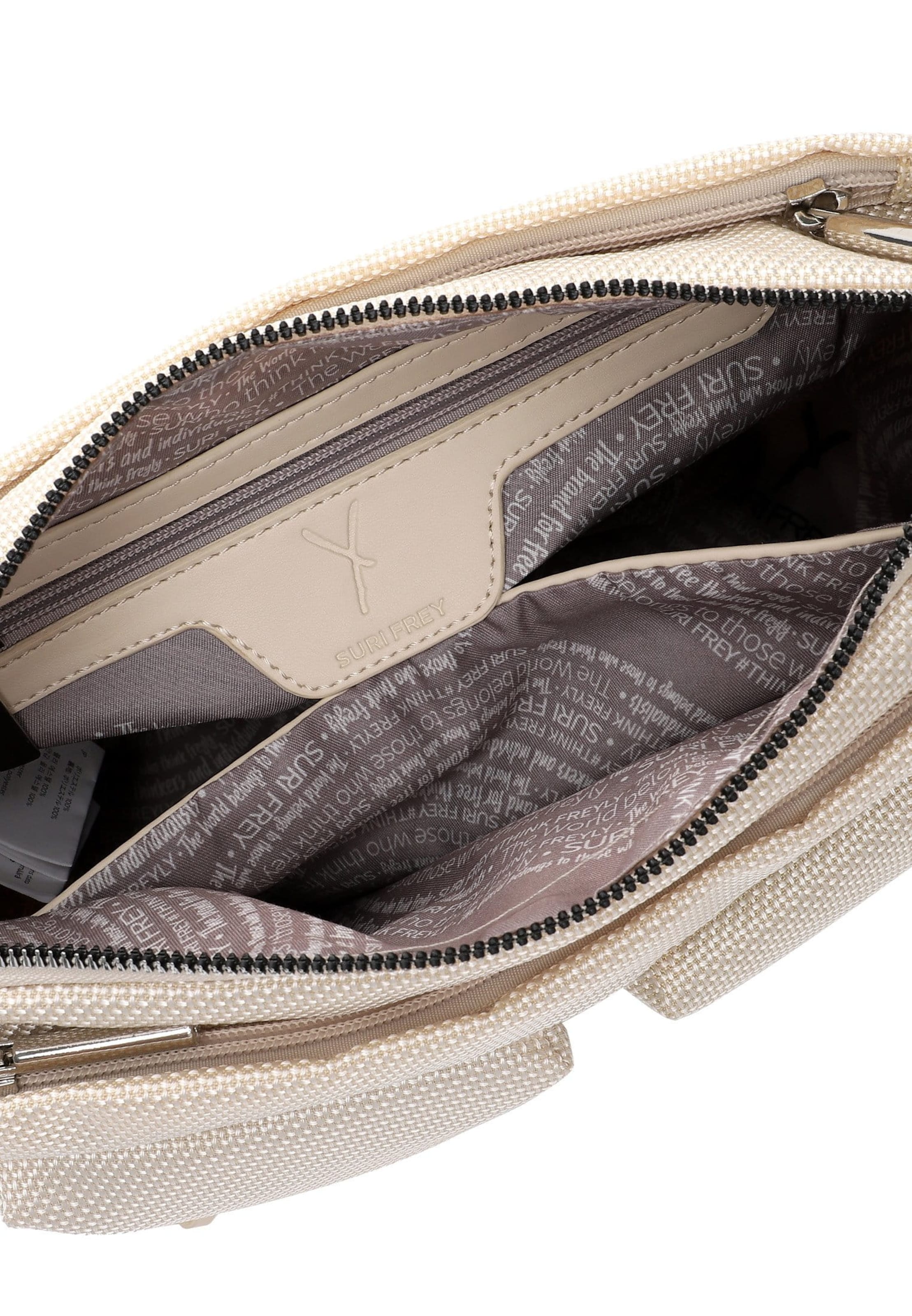 Suri Frey Skuldertaske 'Marry' i beige