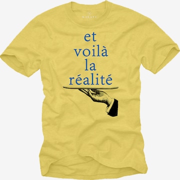 MAKAYA Shirt in Yellow: front