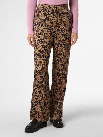 SECOND FEMALE Regular Pants 'Vincent' in Brown: front