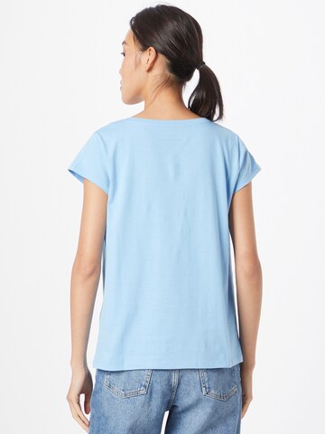 MADS NORGAARD COPENHAGEN T-Shirt 'Teasy ' in Blau