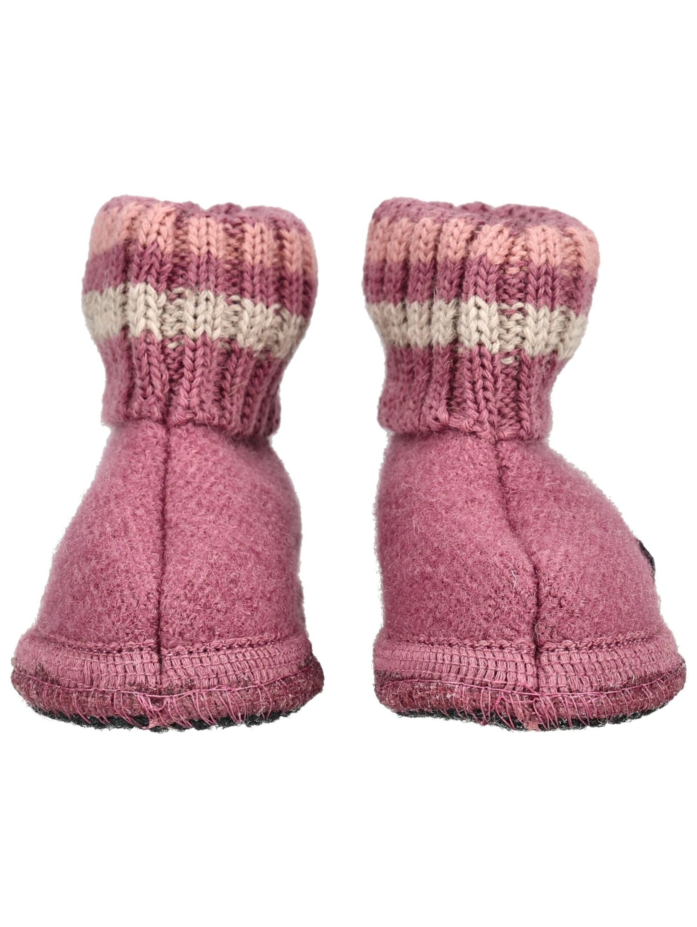 HAFLINGER Hausschuhe in Pink