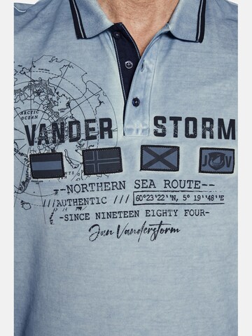 Jan Vanderstorm Poloshirt ' Anthonis ' in Blau