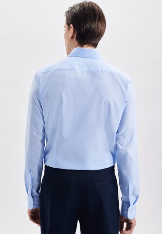 Coupe slim Chemise business SEIDENSTICKER en bleu