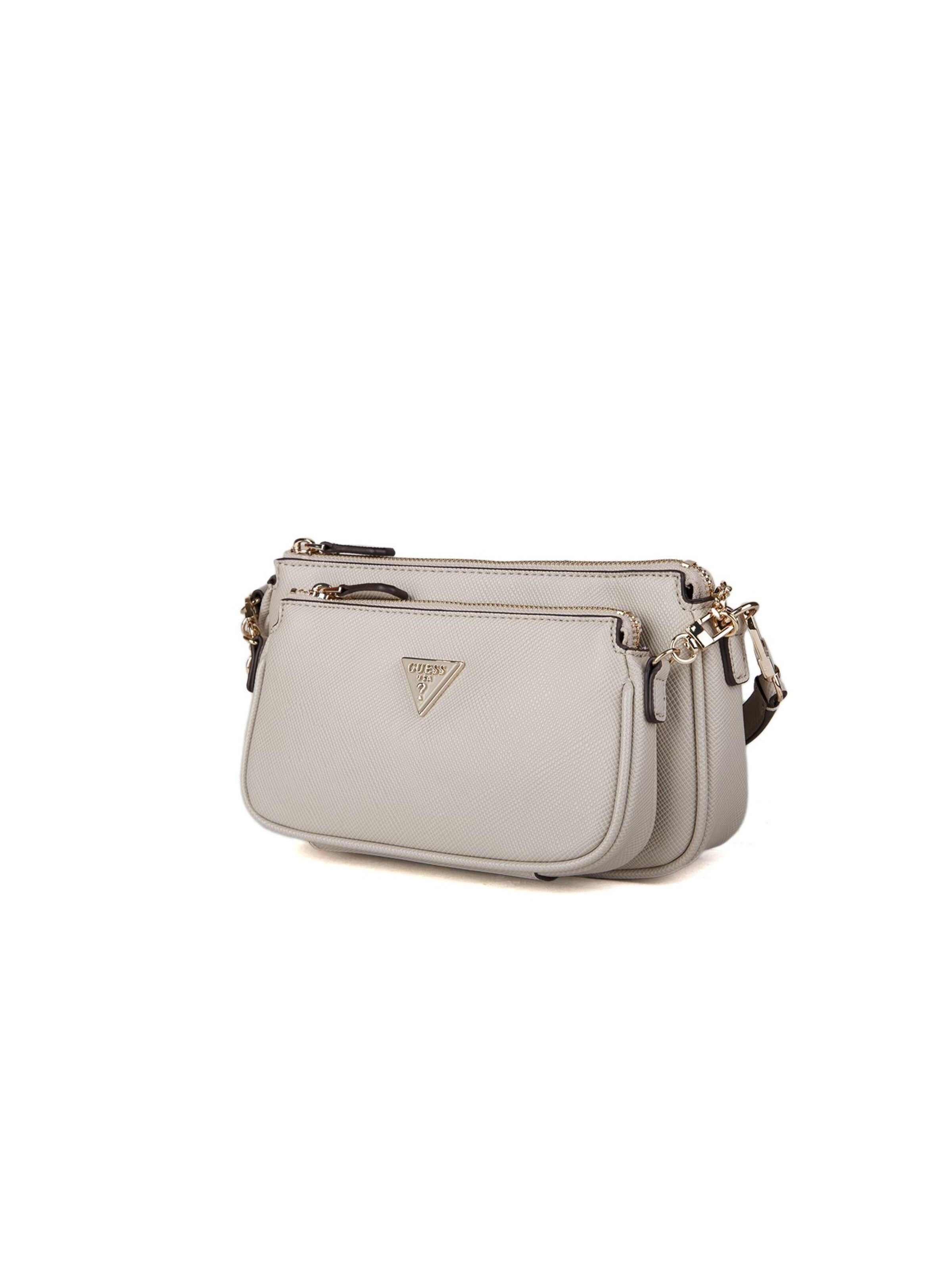 GUESS Umhängetasche 'Noelle Ii Dbl'‌‌ in Beige