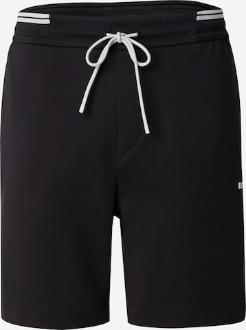 Regular Pantalon 'Zone' BOSS en noir : devant