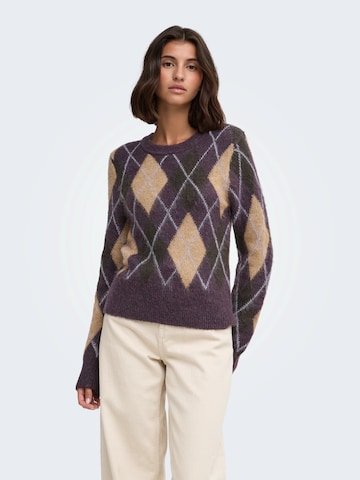 Pullover 'JDYREESE' di JDY in lilla: frontale