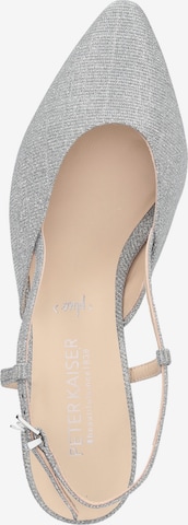 PETER KAISER Slingback Pumps in Silver