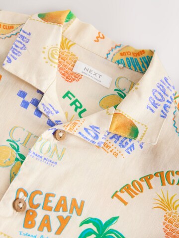 Next Regular Fit Hemd in Beige