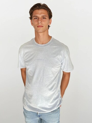 A Question Of (AQO) Shirt 'Ozzy Tee Acid' in Blau: Vorderseite