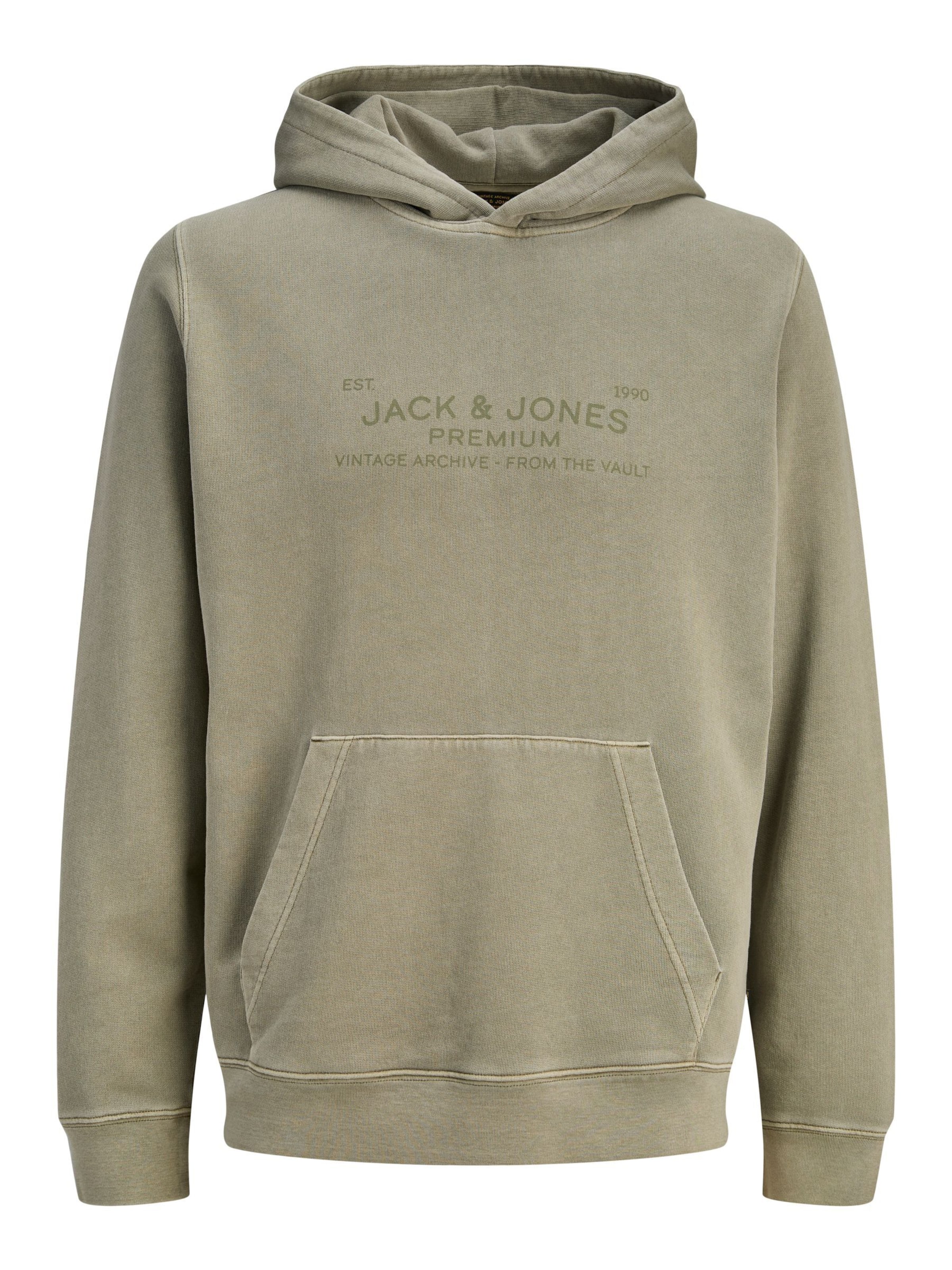 Sweat-shirt JACK & JONES en vert : devant