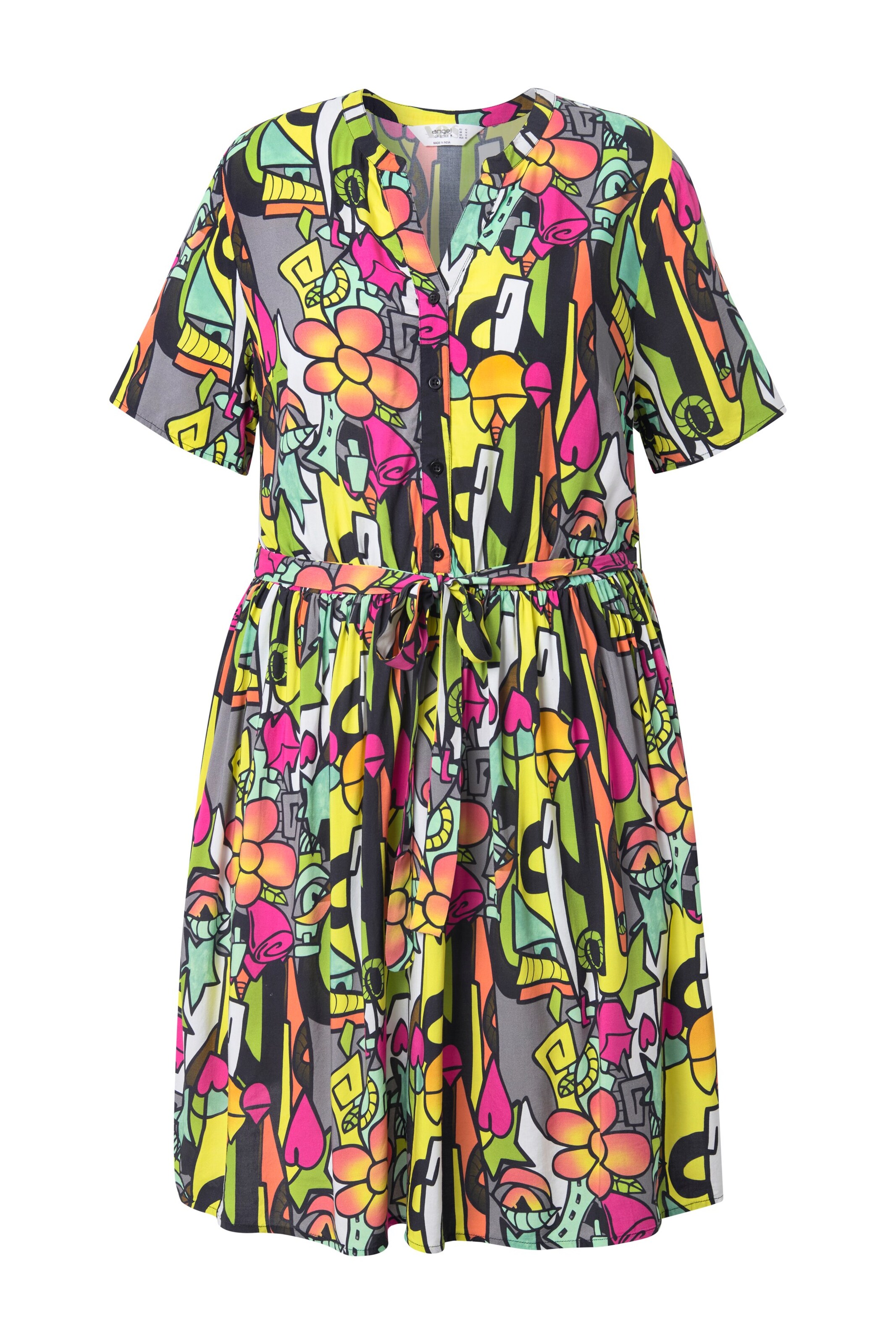 Angel of Style Jurk in Gemengde kleuren: voorkant