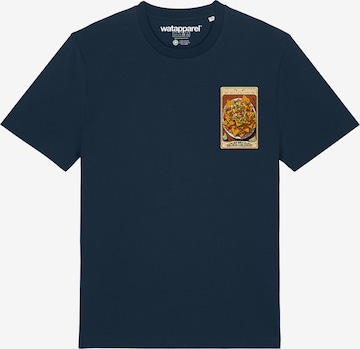 T-Shirt 'Tarot Nachos' Watapparel en bleu : devant