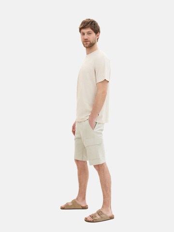 TOM TAILOR Regular Cargobroek in Beige