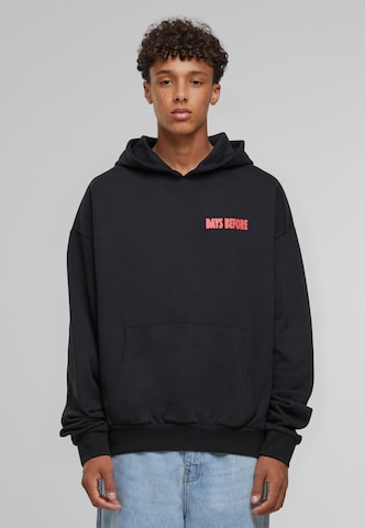 MT Upscale Sweatshirt 'Days Before' in Black: front