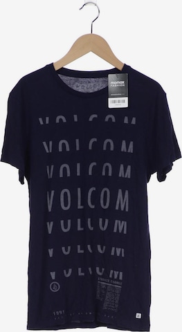 Volcom Shirt in XS in Blue: front