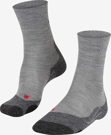 FALKE Athletic Socks 'TK2 EXPLORE' in Grey: front