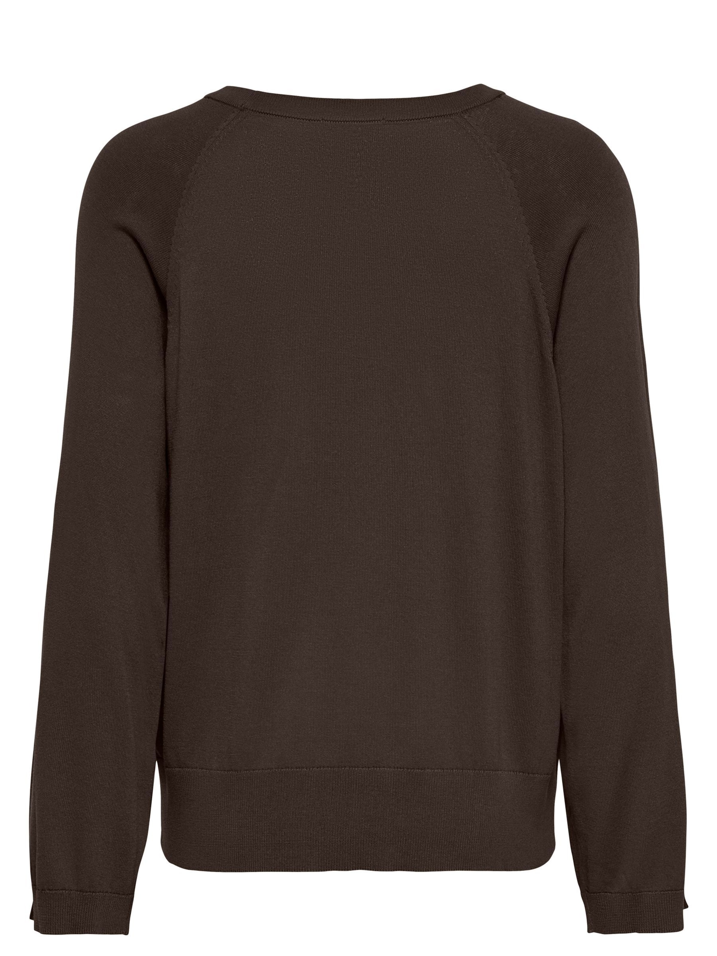 JDY Sweater 'JDYLiv' in Brown