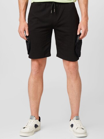 Denim Project Regular Shorts 'SUKU' in Schwarz: predná strana