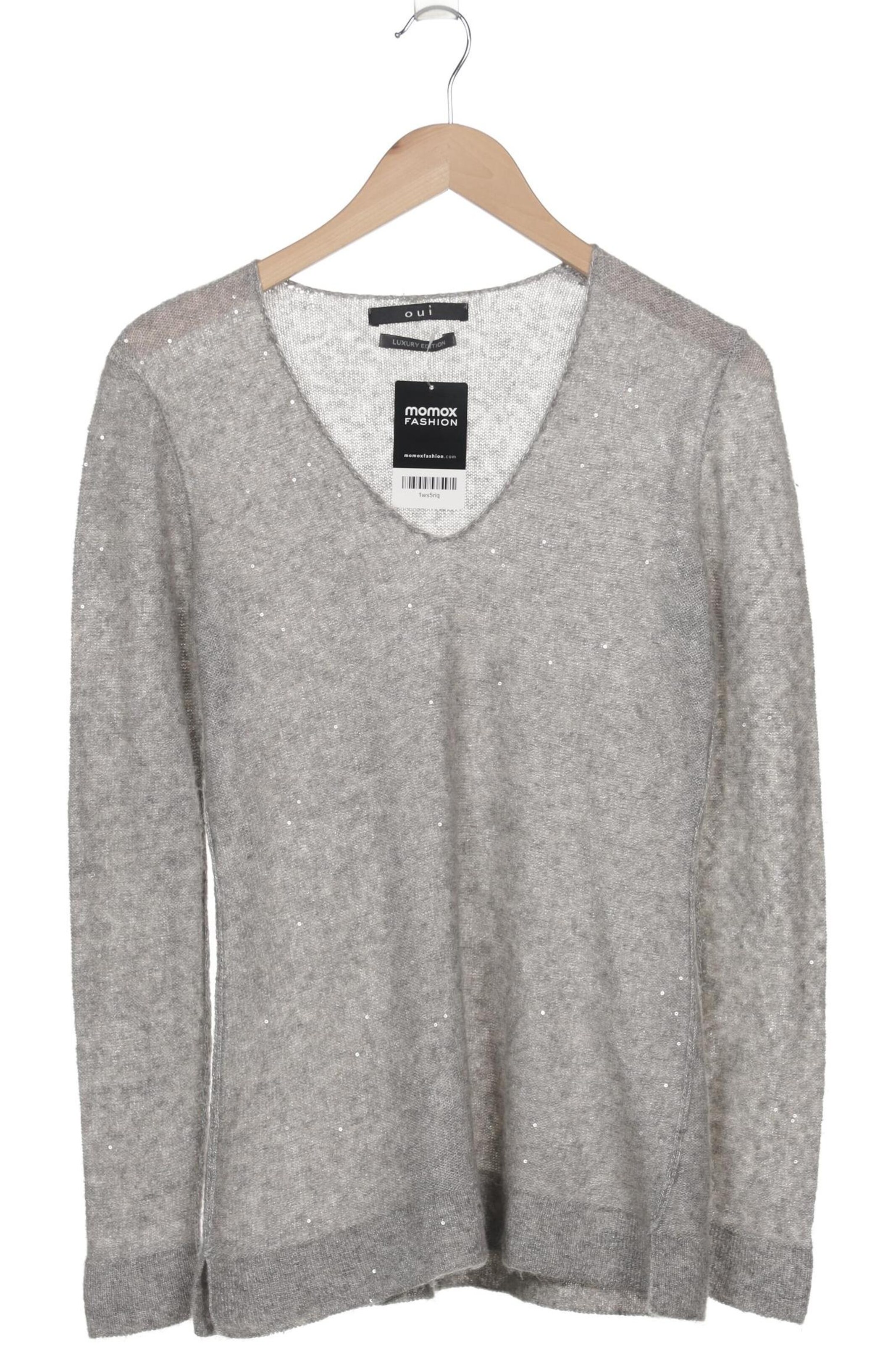 OUI Sweater & Cardigan in M in Grey: front
