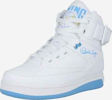 Patrick Ewing High-Top Sneakers in White: front