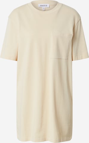 EDITED Jurk 'Anina' in Beige: voorkant