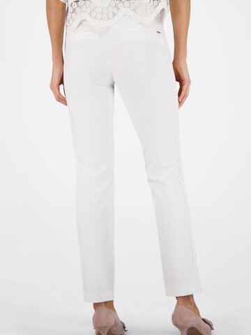 Gardeur Slim fit Trousers 'Zene57' in White