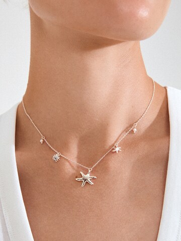 Pilgrim Kæde ' Prism ' i sølv