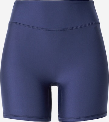 mėlyna Abercrombie & Fitch Siauras Sportinės kelnės 'SCULPTLUX NAVAL ACADEM': priekis