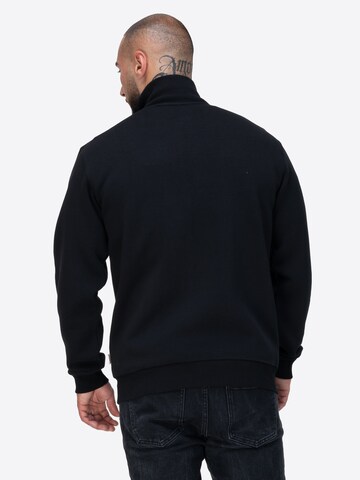 LONSDALE Суичъри с качулка 'Cropston' в черно