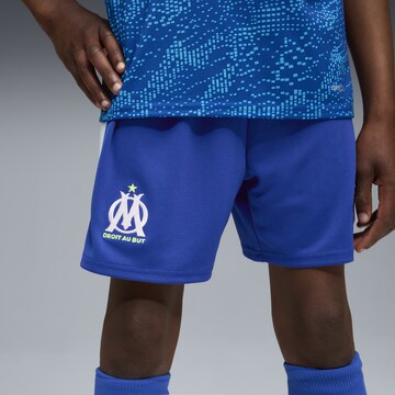 PUMA Regular Sportbroek 'Olympique de Marseille 25/26' in Blauw